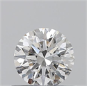 0.41 Carats, Round with Excellent Cut, F Color, SI2 Clarity and Certified by GIA