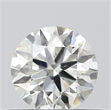 0.43 Carats, Round with Excellent Cut, I Color, SI1 Clarity and Certified by GIA