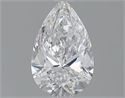 1.05 Carats, Pear D Color, SI1 Clarity and Certified by GIA