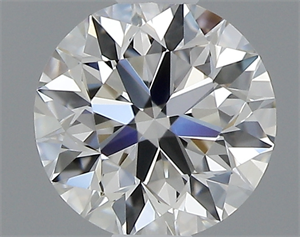 Picture of 0.40 Carats, Round with Excellent Cut, I Color, VVS1 Clarity and Certified by GIA