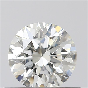 Picture of 0.40 Carats, Round with Excellent Cut, I Color, VVS1 Clarity and Certified by GIA