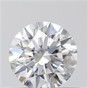 0.40 Carats, Round with Excellent Cut, D Color, VS2 Clarity and Certified by GIA