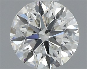 Picture of 0.43 Carats, Round with Excellent Cut, I Color, VS1 Clarity and Certified by GIA