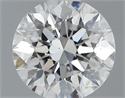 0.40 Carats, Round with Excellent Cut, E Color, SI2 Clarity and Certified by GIA