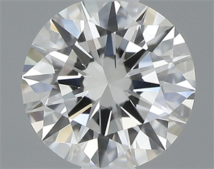 Picture of 0.40 Carats, Round with Excellent Cut, H Color, VVS1 Clarity and Certified by GIA