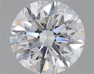 Picture of 1.32 Carats, Round with Excellent Cut, D Color, FL Clarity and Certified by GIA