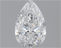 1.30 Carats, Pear D Color, VS2 Clarity and Certified by GIA