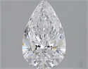 2.01 Carats, Pear D Color, VVS2 Clarity and Certified by GIA