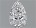 1.01 Carats, Pear D Color, SI2 Clarity and Certified by GIA