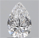 0.70 Carats, Pear D Color, VS1 Clarity and Certified by GIA