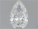 1.21 Carats, Pear H Color, SI2 Clarity and Certified by GIA