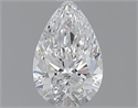 0.90 Carats, Pear D Color, VVS2 Clarity and Certified by GIA