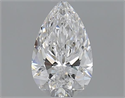 0.70 Carats, Pear E Color, VS1 Clarity and Certified by GIA