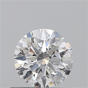 Picture of 0.40 Carats, Round with Excellent Cut, E Color, SI2 Clarity and Certified by GIA