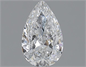 0.60 Carats, Pear E Color, VVS2 Clarity and Certified by GIA