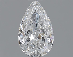 Picture of 0.60 Carats, Pear E Color, VVS2 Clarity and Certified by GIA