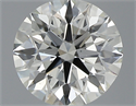 0.40 Carats, Round with Excellent Cut, I Color, VS2 Clarity and Certified by GIA