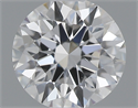 0.40 Carats, Round with Excellent Cut, D Color, VS1 Clarity and Certified by GIA