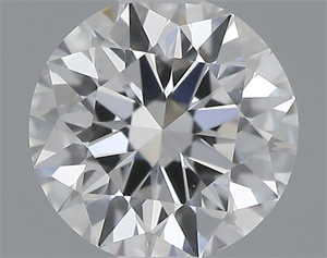 Picture of 0.40 Carats, Round with Excellent Cut, D Color, VS1 Clarity and Certified by GIA