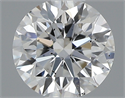 0.40 Carats, Round with Excellent Cut, E Color, SI1 Clarity and Certified by GIA