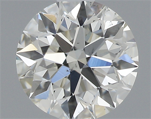 Picture of 0.40 Carats, Round with Excellent Cut, J Color, VS2 Clarity and Certified by GIA