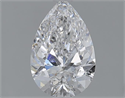 1.30 Carats, Pear D Color, SI2 Clarity and Certified by GIA