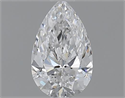 0.50 Carats, Pear D Color, VVS2 Clarity and Certified by GIA