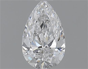 Picture of 0.50 Carats, Pear D Color, VVS2 Clarity and Certified by GIA