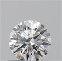 0.40 Carats, Round with Excellent Cut, E Color, SI2 Clarity and Certified by GIA