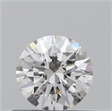 0.40 Carats, Round with Excellent Cut, G Color, SI1 Clarity and Certified by GIA