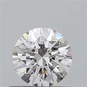 Picture of 0.40 Carats, Round with Excellent Cut, G Color, SI1 Clarity and Certified by GIA