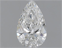 0.60 Carats, Pear F Color, VVS2 Clarity and Certified by GIA