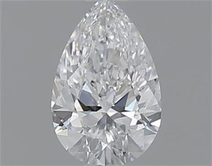 Picture of 0.50 Carats, Pear D Color, VVS1 Clarity and Certified by GIA