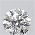 0.41 Carats, Round with Excellent Cut, G Color, VS2 Clarity and Certified by GIA