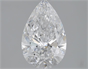 2.01 Carats, Pear D Color, SI2 Clarity and Certified by GIA