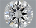 0.41 Carats, Round with Excellent Cut, G Color, VS2 Clarity and Certified by GIA