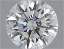 0.40 Carats, Round with Excellent Cut, D Color, VS1 Clarity and Certified by GIA