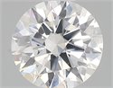 0.40 Carats, Round with Excellent Cut, F Color, SI1 Clarity and Certified by GIA