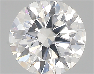 Picture of 0.40 Carats, Round with Excellent Cut, F Color, SI1 Clarity and Certified by GIA