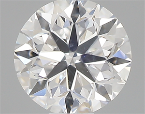 Picture of 0.40 Carats, Round with Very Good Cut, D Color, SI2 Clarity and Certified by GIA