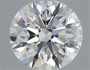 Picture of 0.41 Carats, Round with Excellent Cut, D Color, VS1 Clarity and Certified by GIA