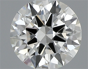 Picture of 0.45 Carats, Round with Excellent Cut, J Color, VVS2 Clarity and Certified by GIA