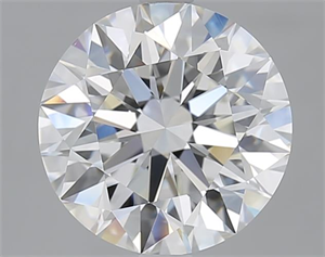 Picture of 3.50 Carats, Round with Excellent Cut, F Color, VS1 Clarity and Certified by GIA