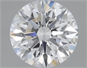 1.90 Carats, Round with Excellent Cut, D Color, VVS1 Clarity and Certified by GIA