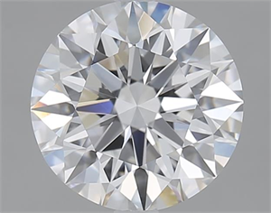 Picture of 1.90 Carats, Round with Excellent Cut, D Color, VVS1 Clarity and Certified by GIA