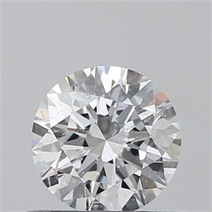 Picture of 0.45 Carats, Round with Excellent Cut, E Color, I1 Clarity and Certified by GIA