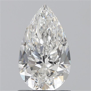 Picture of 0.91 Carats, Pear G Color, SI2 Clarity and Certified by GIA