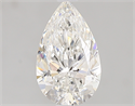 1.00 Carats, Pear G Color, SI1 Clarity and Certified by GIA