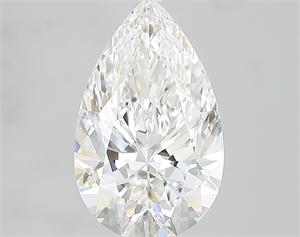 Picture of 2.04 Carats, Pear F Color, IF Clarity and Certified by GIA