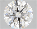 3.05 Carats, Round with Excellent Cut, E Color, IF Clarity and Certified by GIA